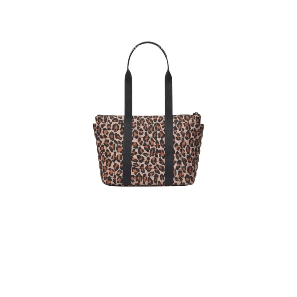 Kate Spade Camden‎ Spotted Leopard XL Tote Bag Brown NWT
